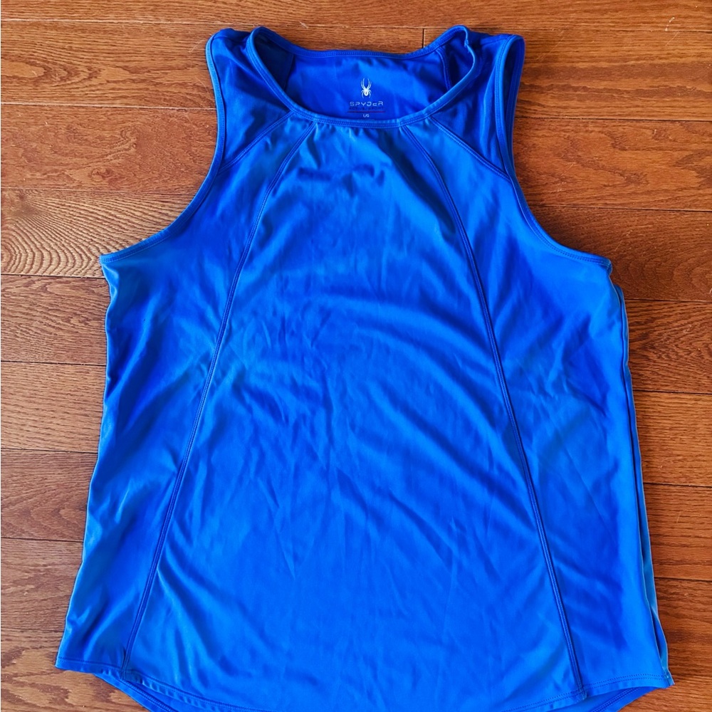 Spyder Active Sport Blue Top